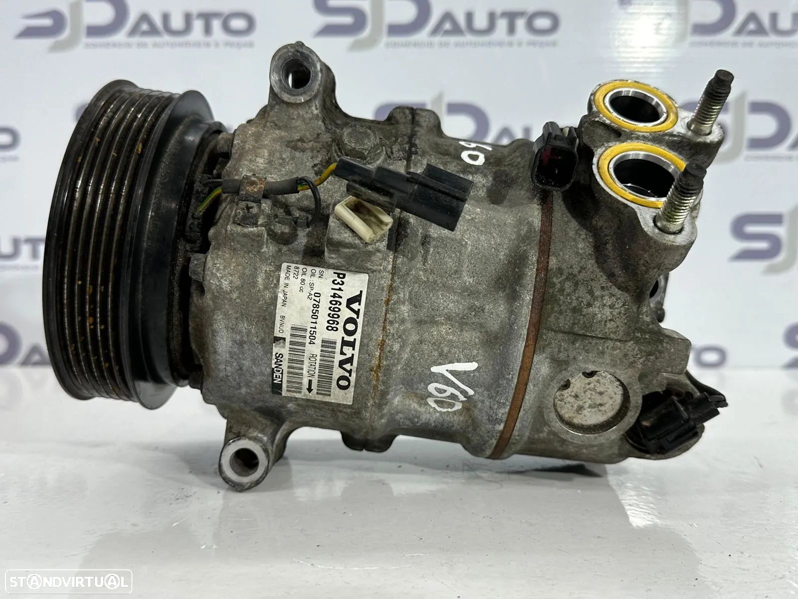 Compressor Ar Condicionado - Volvo V60 (2016) - 1