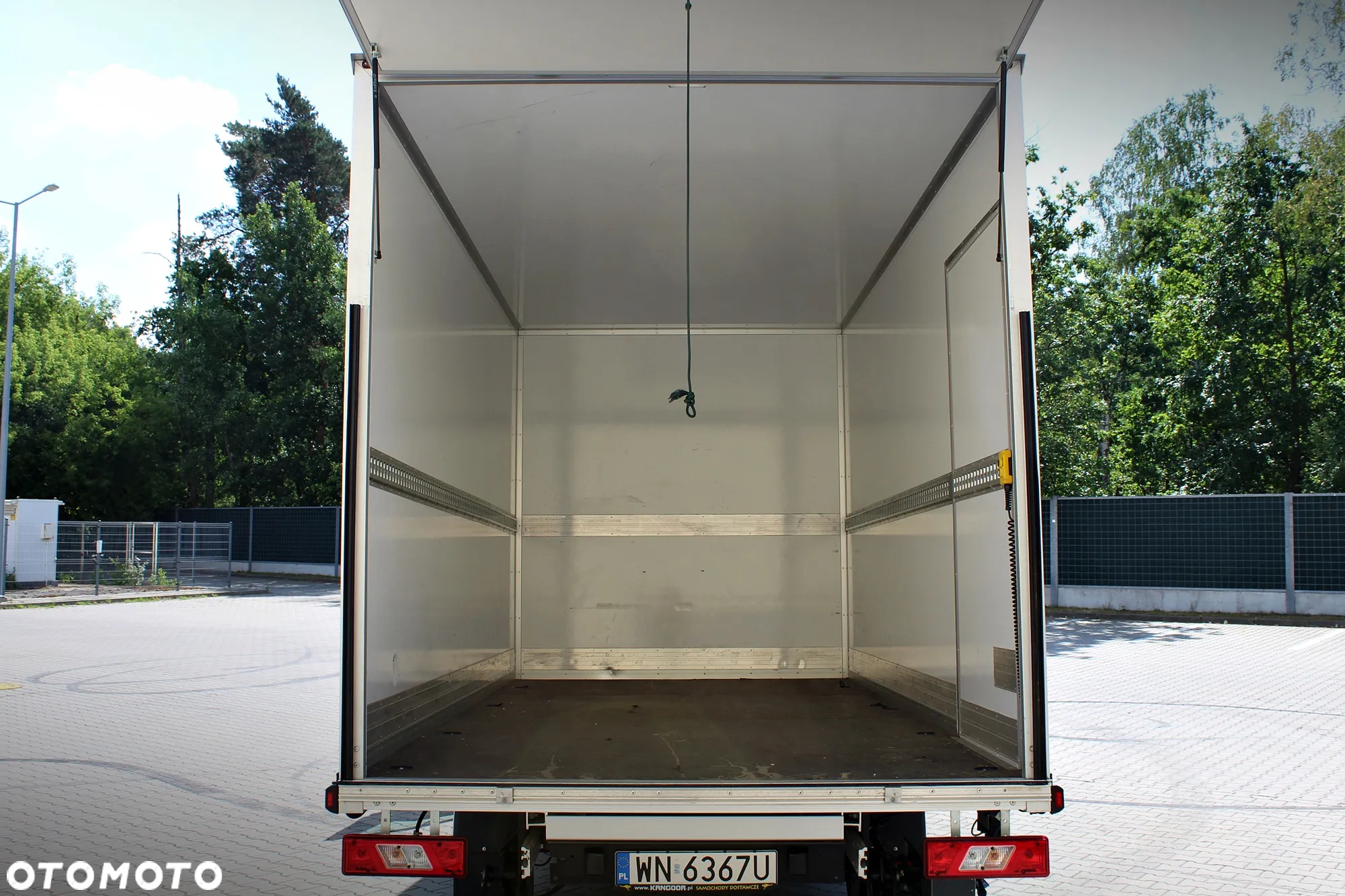 Ford Transit kontener 9 euro palet + winda BAR 750kg - 27