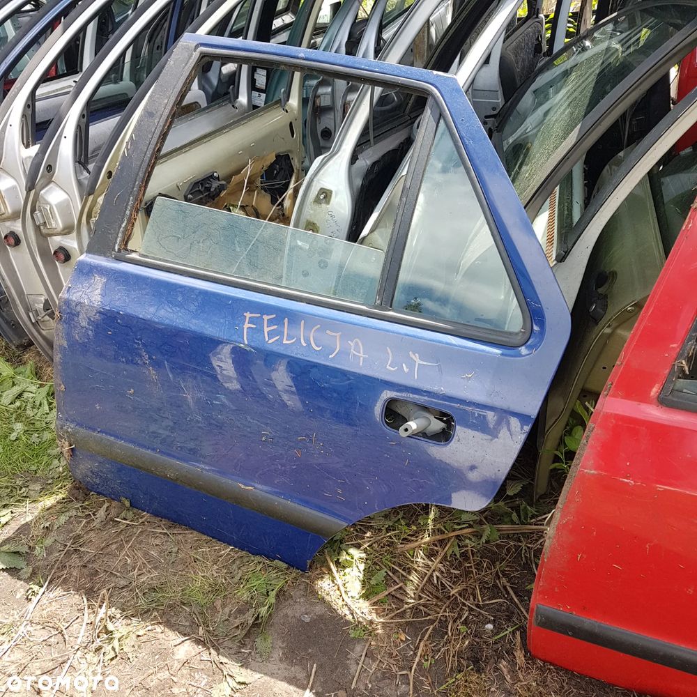 drzwi szyba zamek podnośnik szyby skoda felicia tył - 6