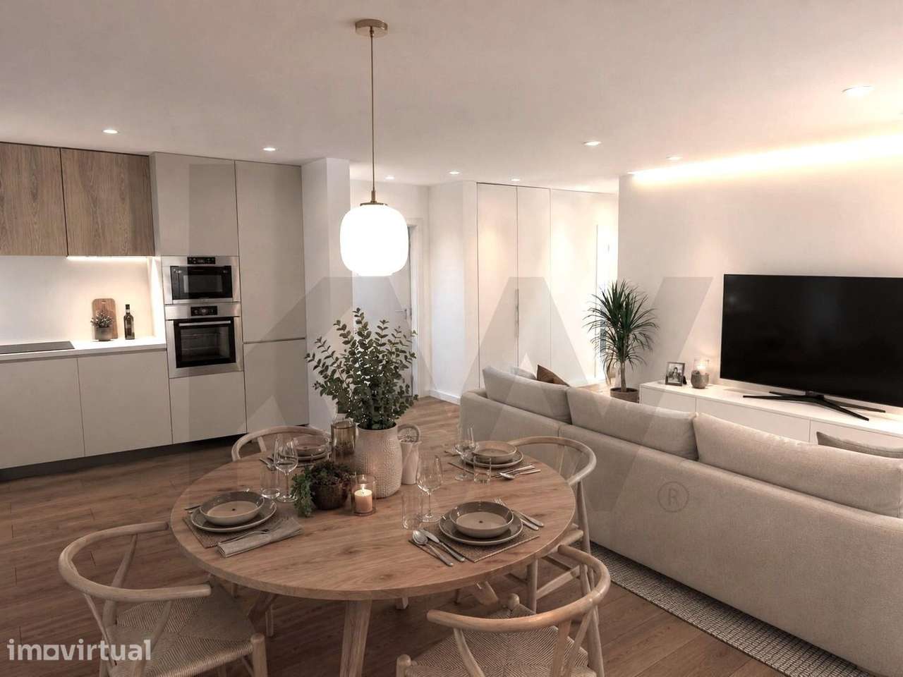 Apartamento T2 Novo com Suíte e Garagem | Empreendimento Frei Miguel – - Grande imagem: 3/16