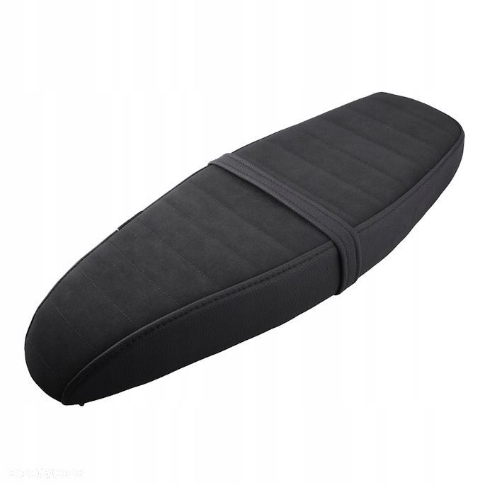 siedzenie simson s50 s51 s70 tuning pikowane czarne + czarne szwy - 3
