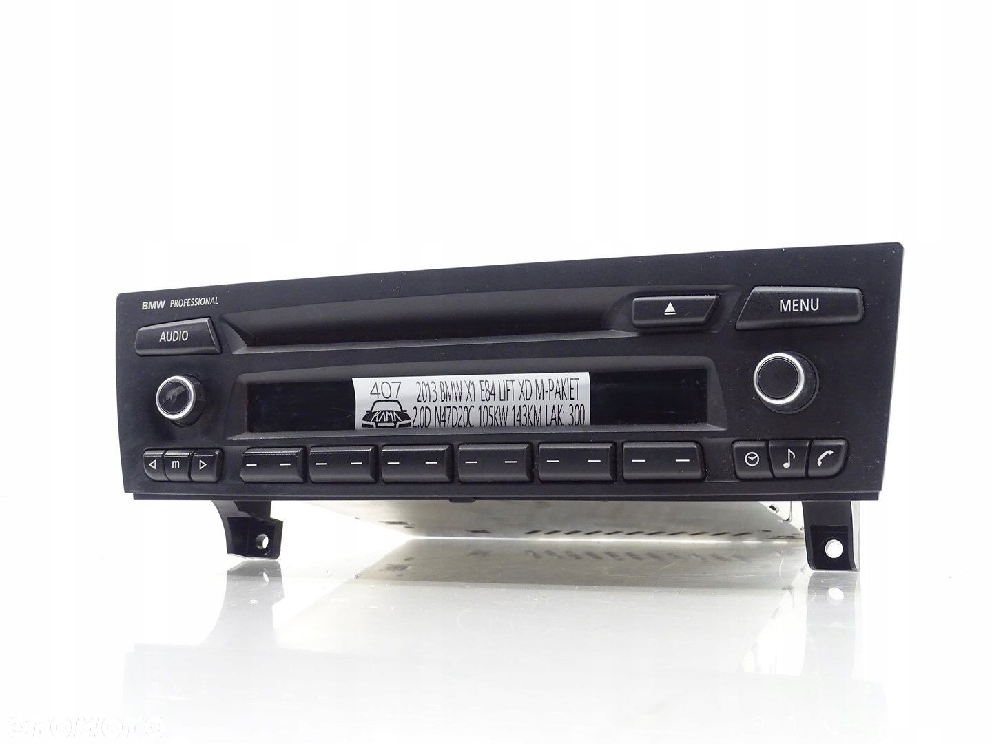 RADIO RADIOODTWARZACZ CD BMW PROFESSIONAL BMW X1 E84 LIFT LCI 9302159 - 1