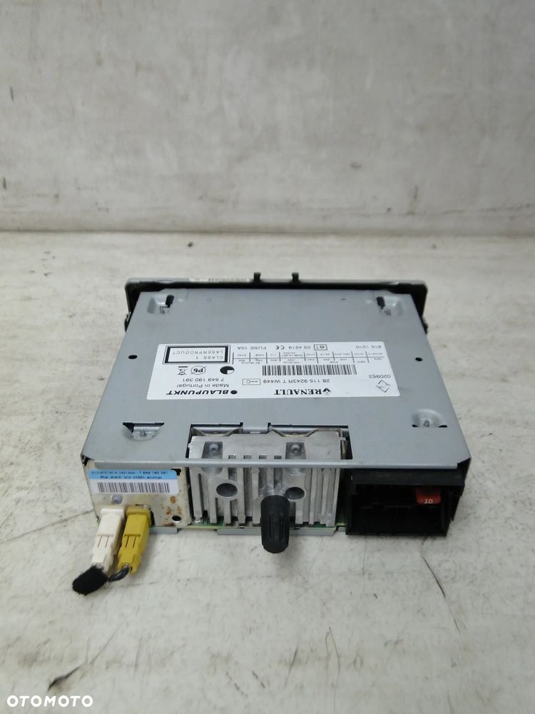RENAULT FLUENCE RADIO RADIOODTWARZACZ CD EUROPA - 2