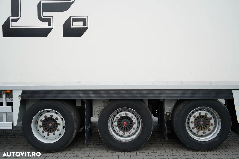 Chereau REFRIGERAT / VECTOR TRANSPORT 1950MT / DOPPELSTOCK / MULTITEMPERATURĂ / 2 AXE RIDICABILE / SAF / IMPORTAT - 26