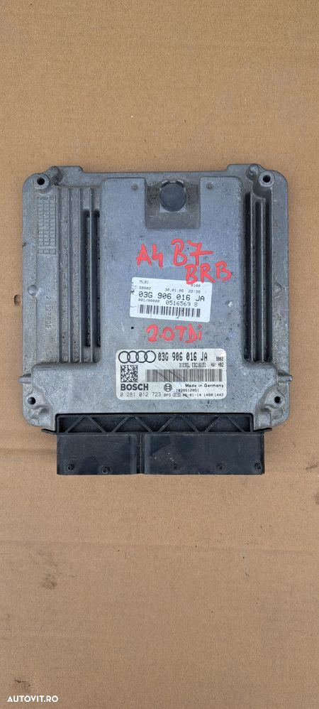 Calculator motor Audi A4 B7 2.0 tdi BRB 140 cp - 1