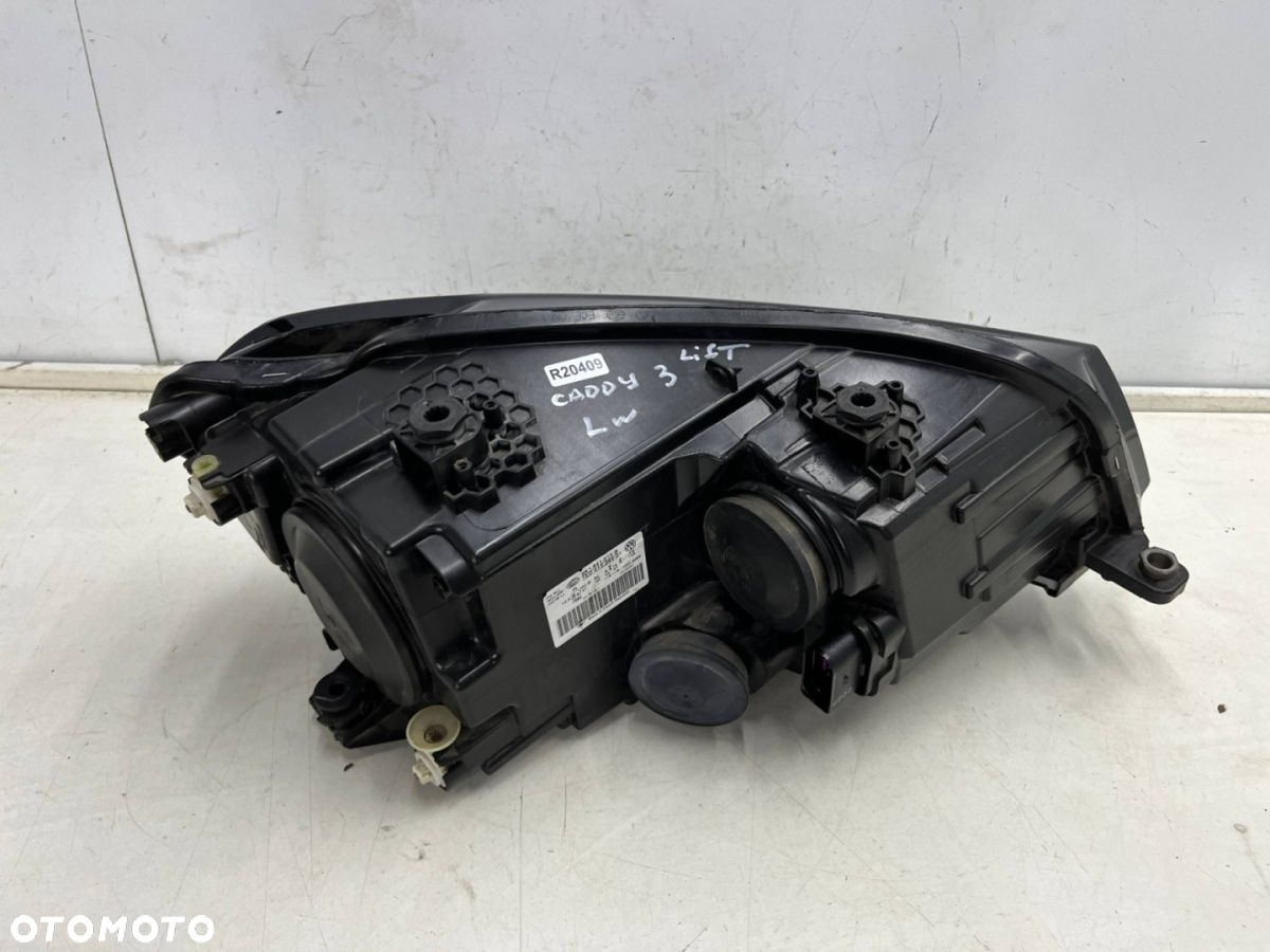 Lampa reflektor VW Caddy III 3 Lift 15-20r LEWA przednia zwykła H4 w21/5w h21w lewy przód 2k1941015b - 15