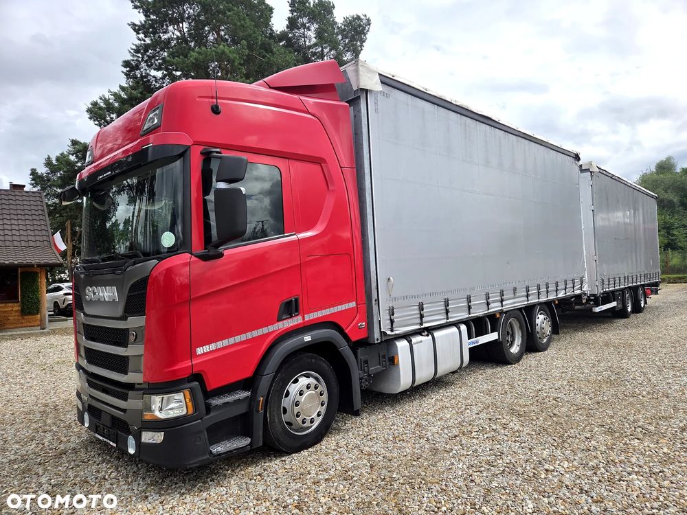 Scania R450 6X2 / ZESTAW PRZEJAZDOWY 120m3 / ACC / NAVI / KONTRAKT - 4