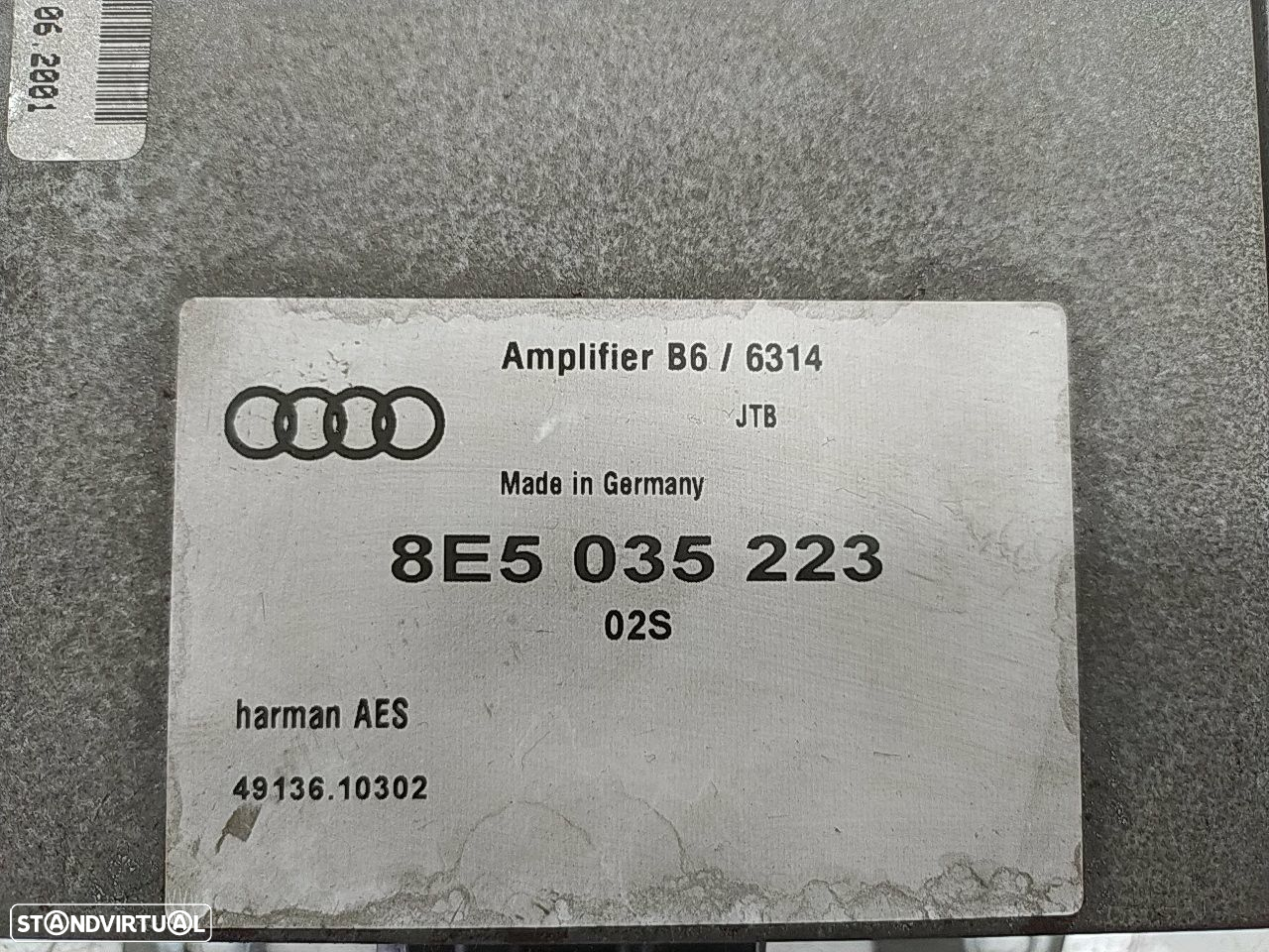 Amplificador Audi A4 (8E2, B6) - 4