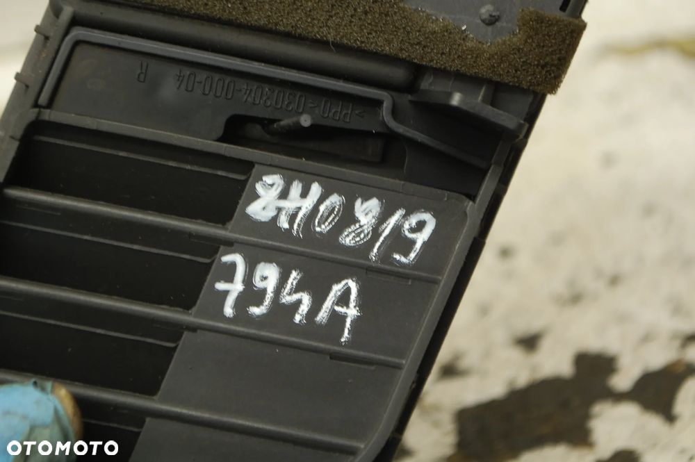 KRATKA NAWIEWU LEWA PRAWA 8H0819793A 8H0819794A AUDI A4 B6 B7 CABRIO - 9