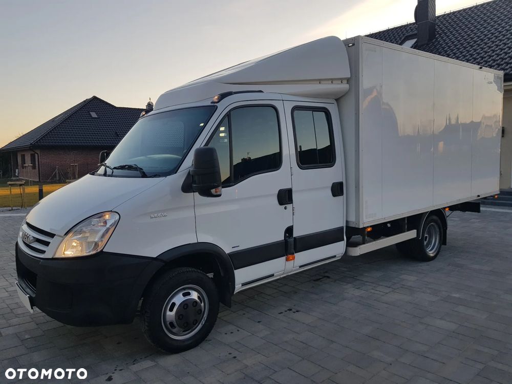 Iveco 35C15 Salon Polska, 7 osobowy + kontener - 4
