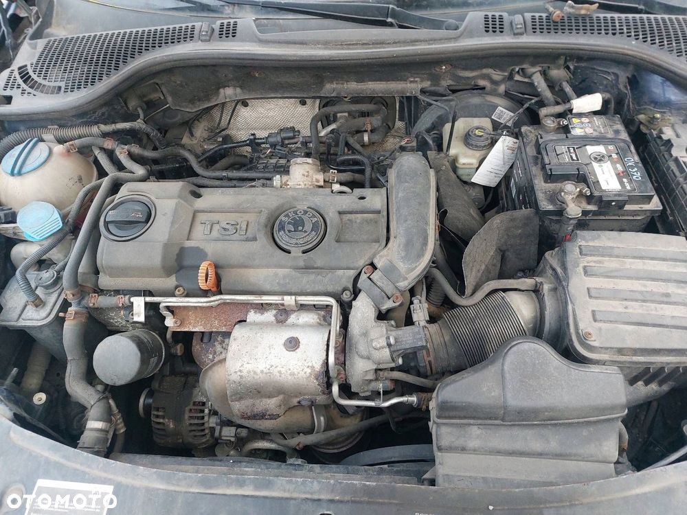 SILNIK BENZYNOWY SKODA OCTAVIA II LIFT CAXA - 1