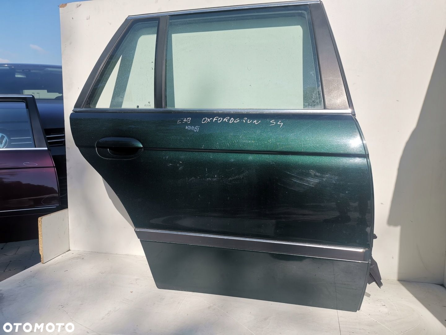 BMW E39 KOMBI DRZWI PRAWE TYLNE TYŁ OXFORDGRUEN - 3