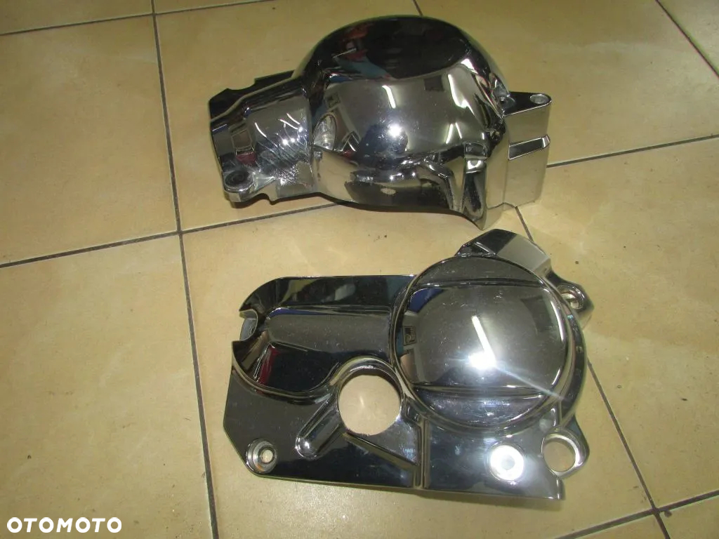 Yamaha XVS 650 Drag Star dekle osłony chrom - 2