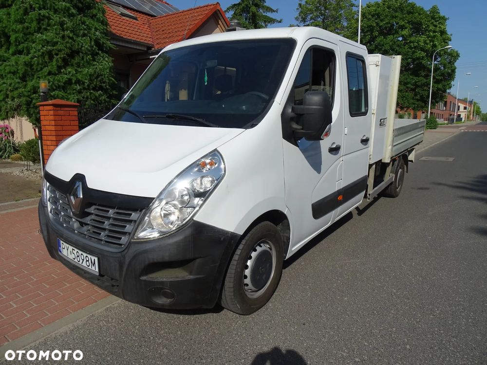 Renault Master 2,3 D -130 Koni, L4 klimatyzacja ,DOKA 7-miejsc + skrzynia , - 18