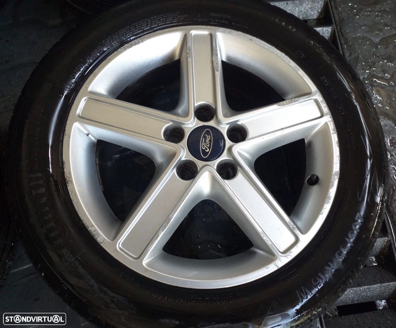 Jantes Ford R16 5x108 com pneus 205/55 - 5