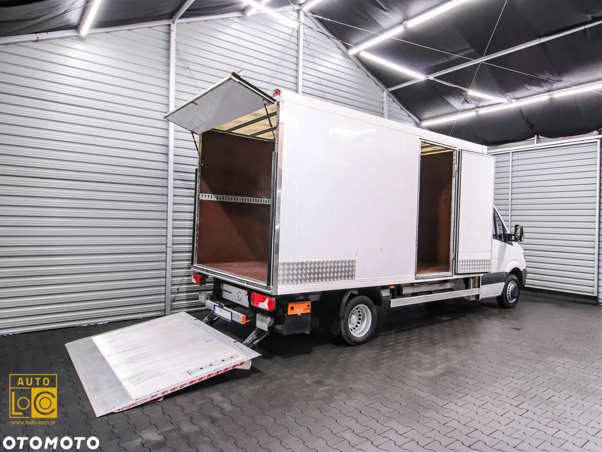 Mercedes-Benz SPRINTER KONTENER + WINDA - 4