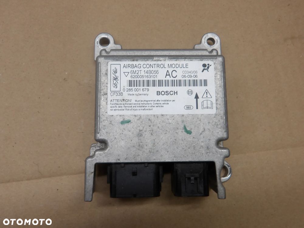 FORD S-MAX 06-10 1.8TDCI MODUŁ PODUSZEK AIRBAG 6M2T14B056 - 1
