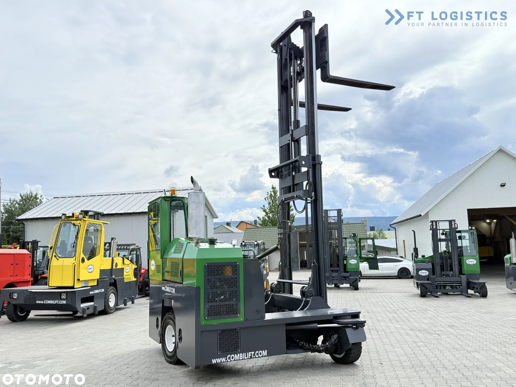 Combilift C8000 / GAS / DUPLEX - 4700MM / POZYCJONER / WOLNY SKOK / PEŁNA OGRZEWANA KABINA / JEDYNIE 5141H / STAN - JAK NOWY! - 38