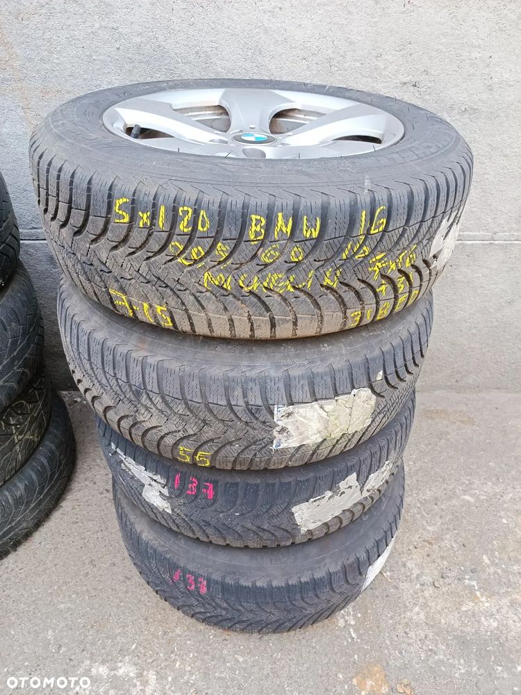 5x120 Felgi Aluminiowe Alufelgi 16 Koła zimowe zima BMW 3 SERIA E90 E91 3 E36 E46 F30 F31 1 E81 E87 E88 F20 7mm Legnica ALU-RAD 205/60 - 2