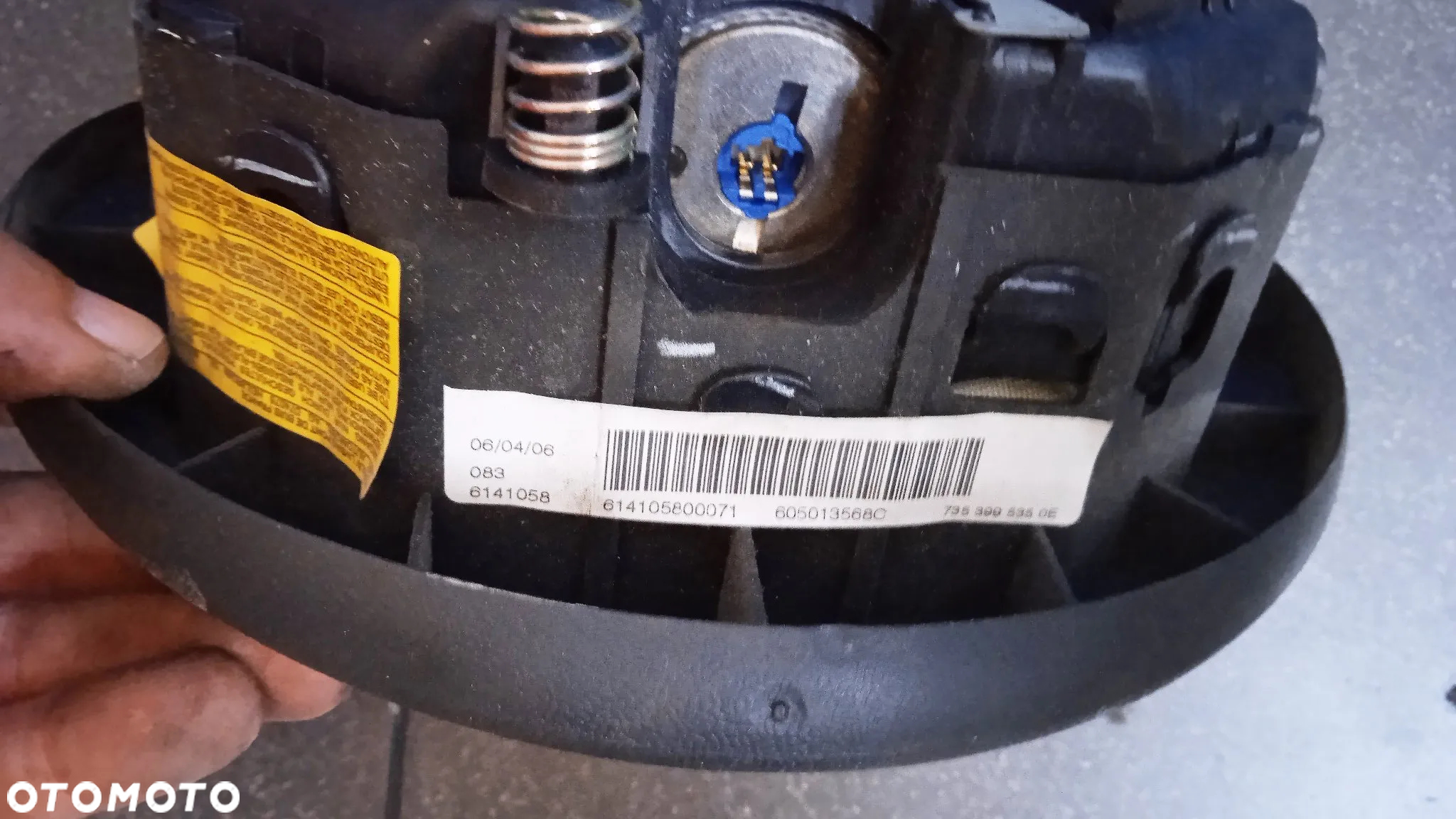 Poduszka powietrzna kierowcy 7353995350e pasażera 7353729490e Fiat Doblo I Lift - 4