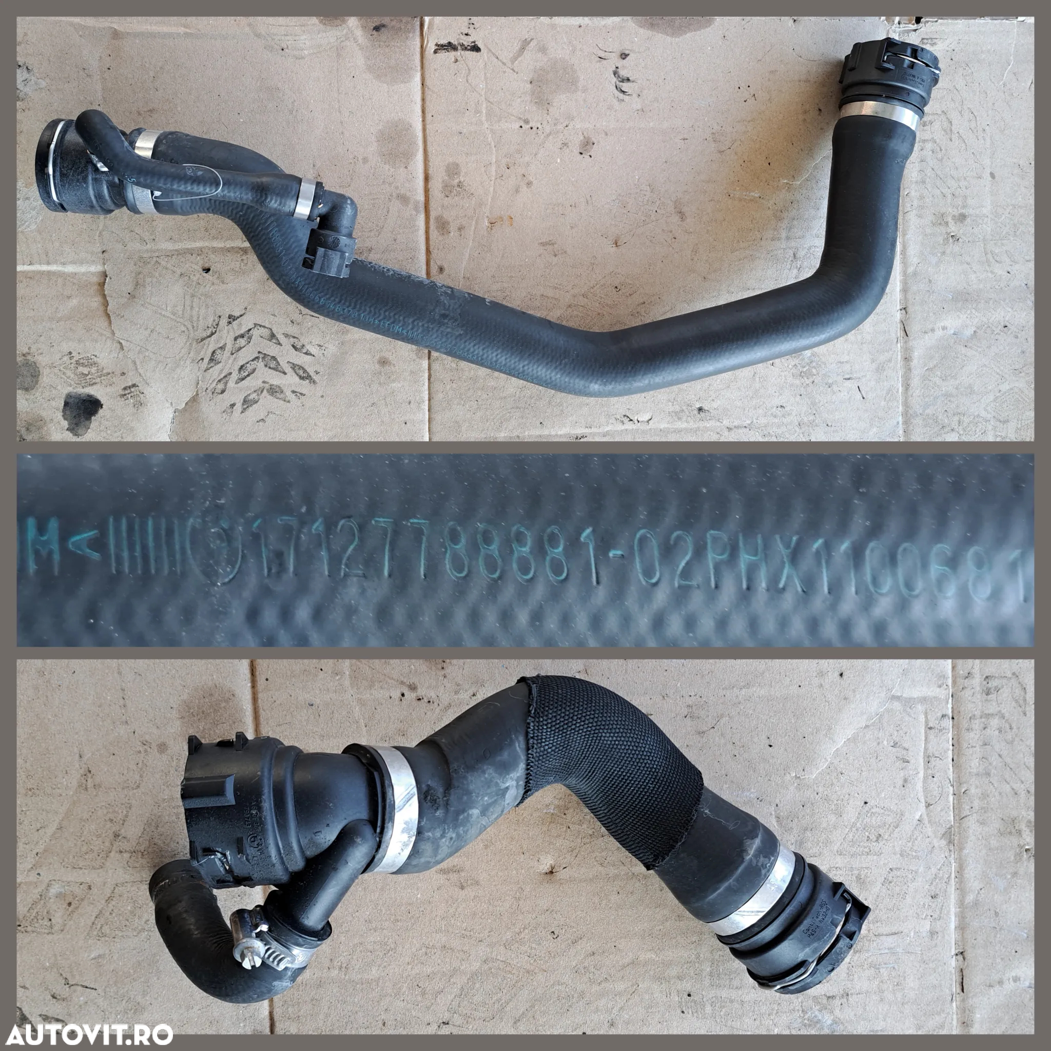 Motor M47 Instalatie electrica motor conducta furtun apa lichid racire cablaj alternator bujii joja ulei suport motor BMW E87 E90 E91 - 4