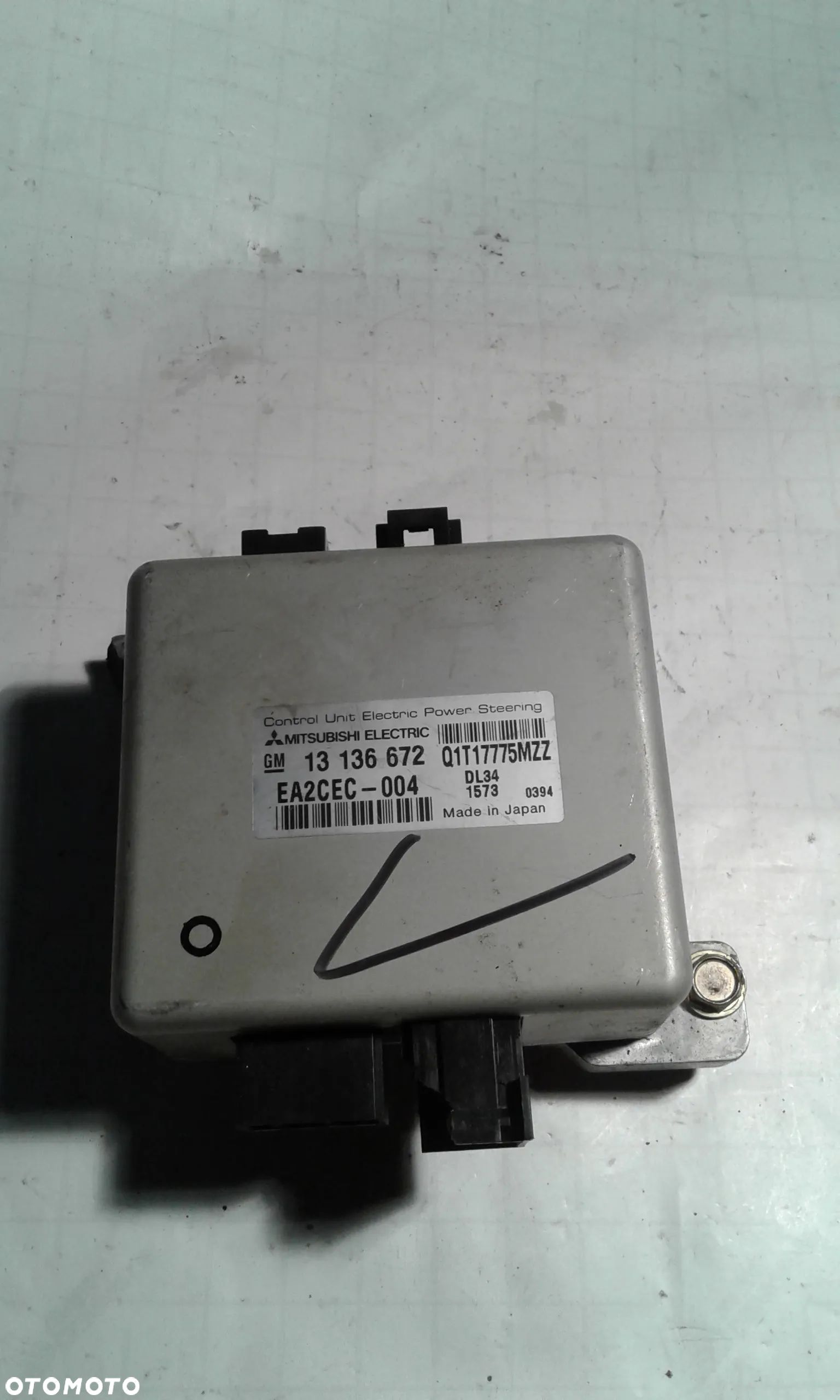 STEROWNIK MODUŁ WSPOMAGANIA OPEL CORSA C 13136672 - 1