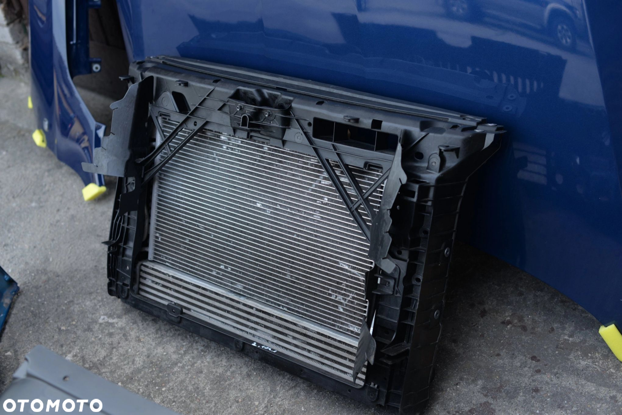MASKA ZDERZAK BŁOTNIK LAMPA H7 XENON BELKA PAS SKODA RAPID PRZEDLIFT POLIFT - 12