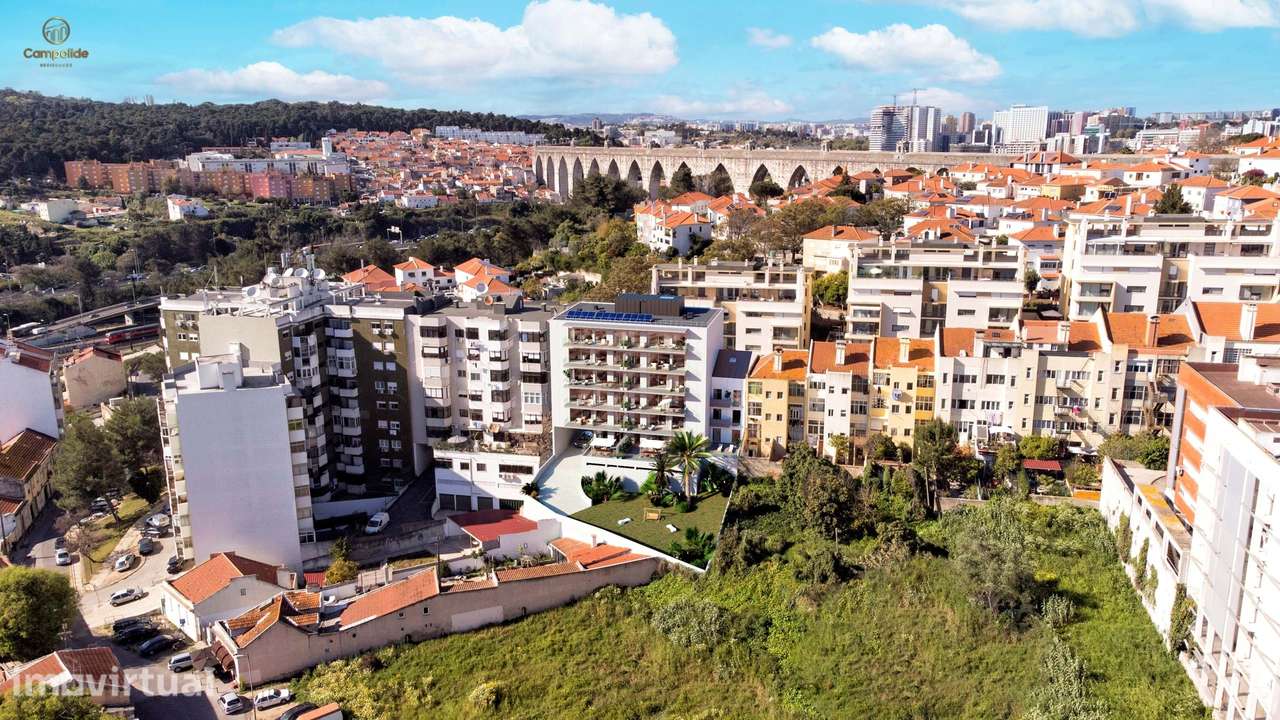Apartamento T3 c/ Varandas e Parqueamentos em Campolide | Lisboa - Grande imagem: 3/25