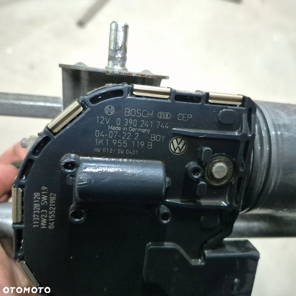 Mechanizm wycieraczek przód golf v - 3