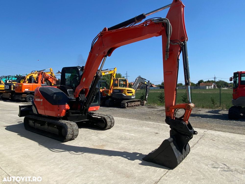Kubota KX080 Excavator - 4