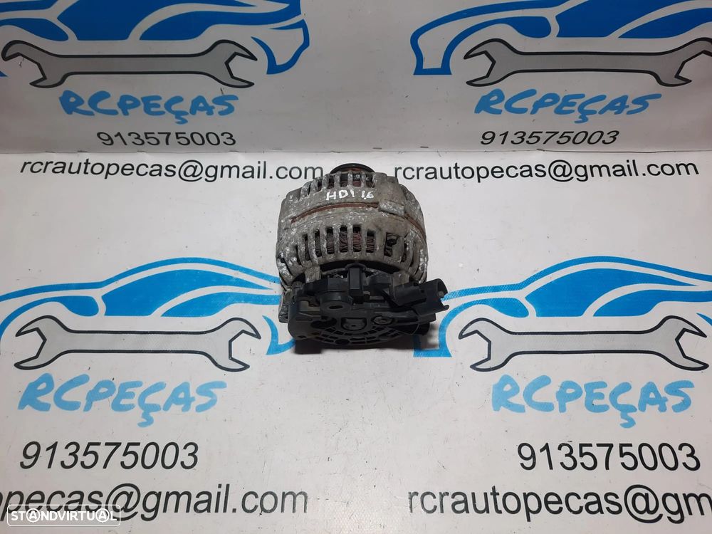 ALTERNADOR PEUGEOT 307 1.6 HDI 16V 90CV 9HX PSA - 1