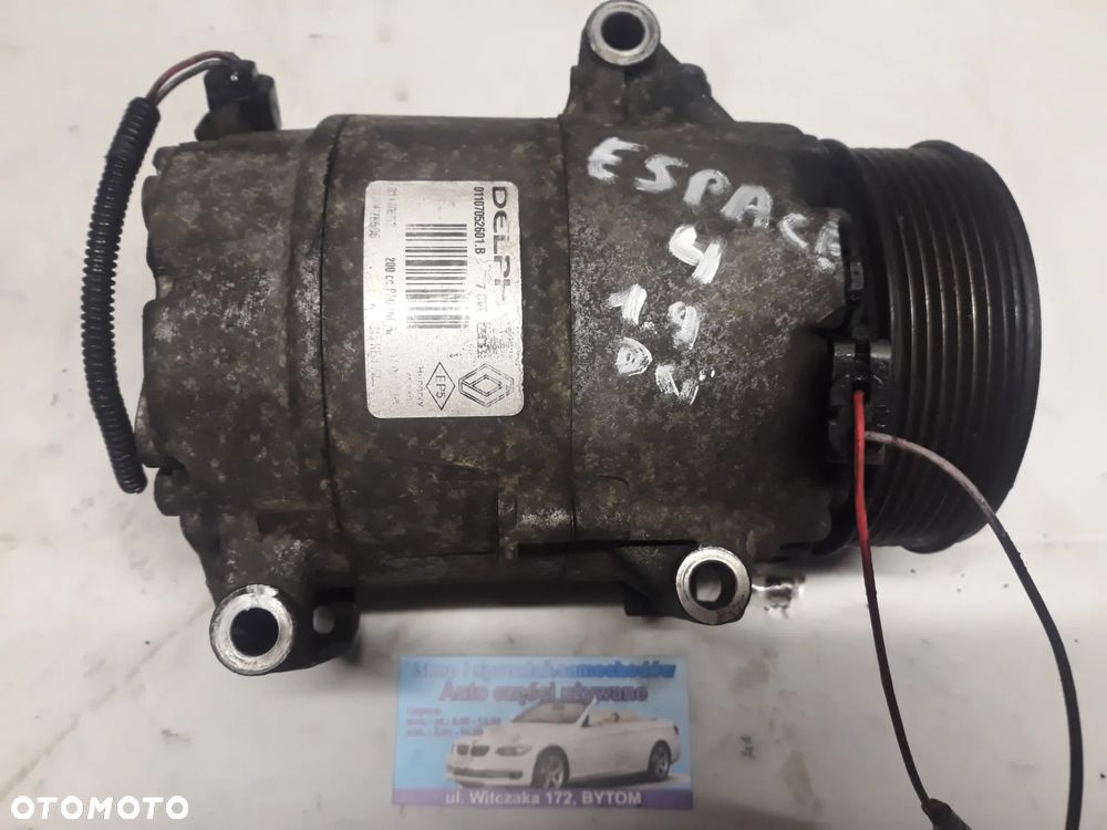 SPRĘŻARKA KLIMATYZACJI RENAULT ESPACE IV 1,9 DCI DELPHI 8200678506 - 1