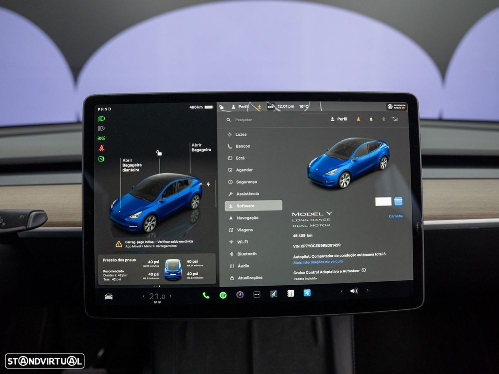 Tesla Model Y Long Range Tração Integral - 38