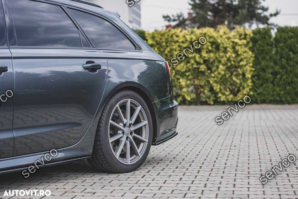 Prelungire bara spate Audi A6 S6 C7 S-Line Facelift 2014-2017 v12 - 6
