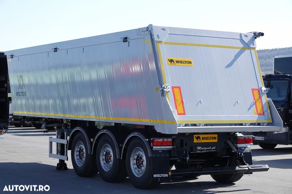 Wielton BASCULANTE ALUMINIU 36 M3 / FLAP / NOU-NOU 2025 / ETAJA 7MM / AXIE LIFTATOR / DISPONIBIL Imediat - 5