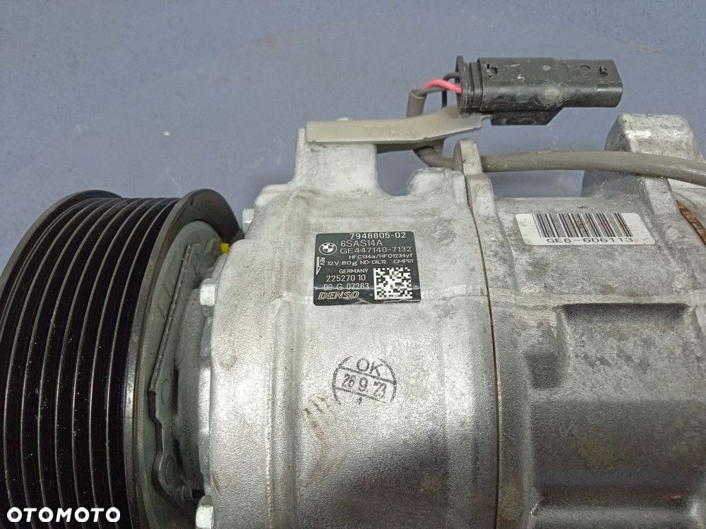 BMW X3 G01 G02 3.0D B57P SPRĘŻARKA KOMPRESOR KLIMATYZACJI 7948805 - 7