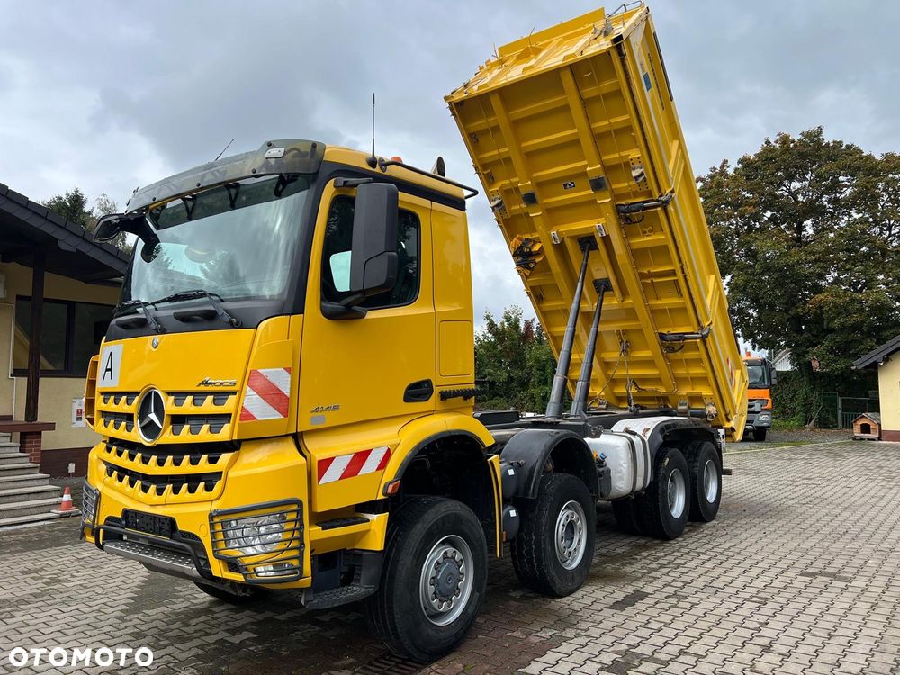 Mercedes-Benz 4145 AROCS wywrotka 8x6, 3-str. MEILLER, BORDMATIC, 215 t.km., 34 t.DMC - 6