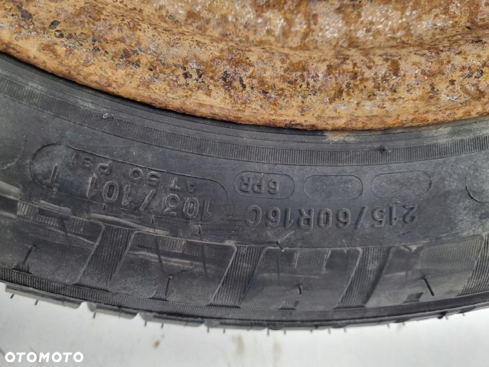 KOŁO ZAPASOWE Renault Trafic III felga 215/65 R16C 5x114.3 ET50 Zapas opona - 3