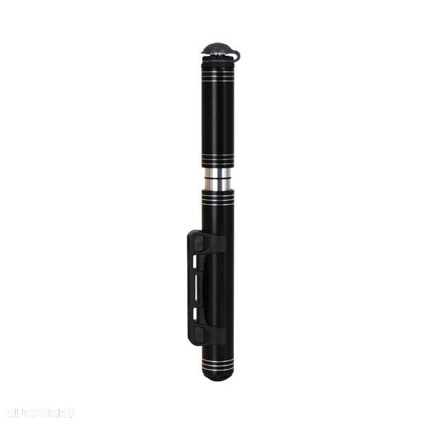 Pompa aer bicicleta, trotinete electrice, motoare, pompa manuala mini, tub 18.5cm, Dresco - 1