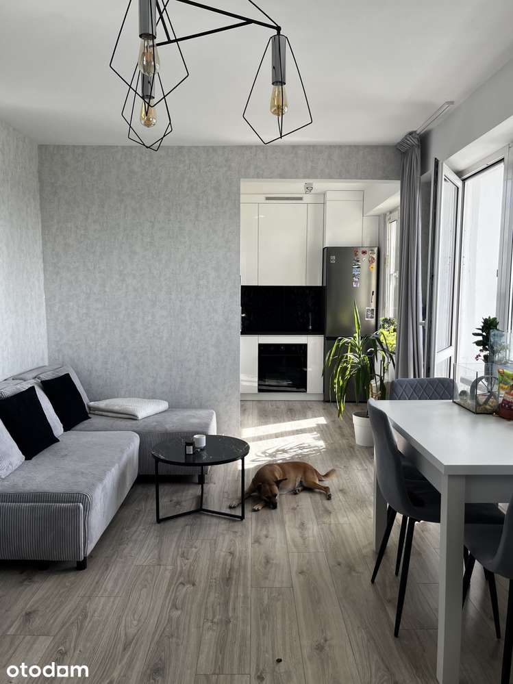 Nowoczesne 2 pokoje po remoncie | 41 m² | 2 loggie | widok na Wisłę