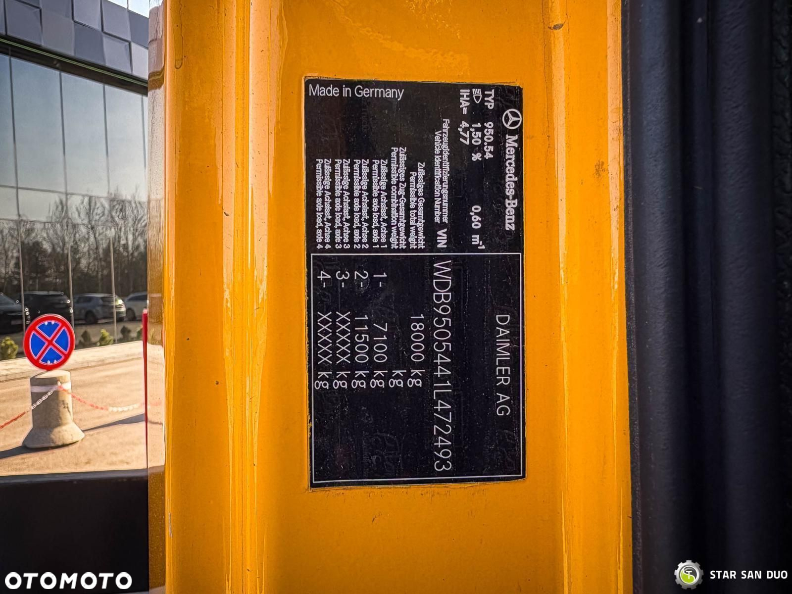 Mercedes-Benz AXOR 1824 4x2 HMF 975 HDS Żuraw Wywrotka Rotator - 30