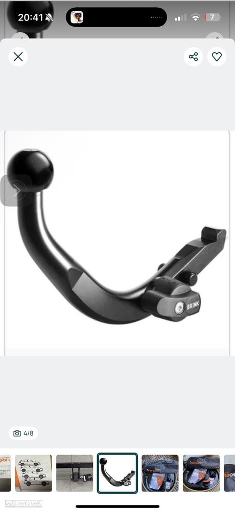 Bola de reboque Nova ARAGON - 1