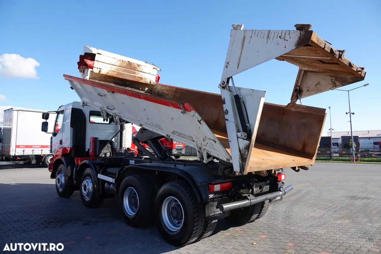 Renault KERAX 480 / 8x4 / TIPPER / HYDROBRA / HYDROKLAPA / BORDMATIC / AUTOMATIC - 2