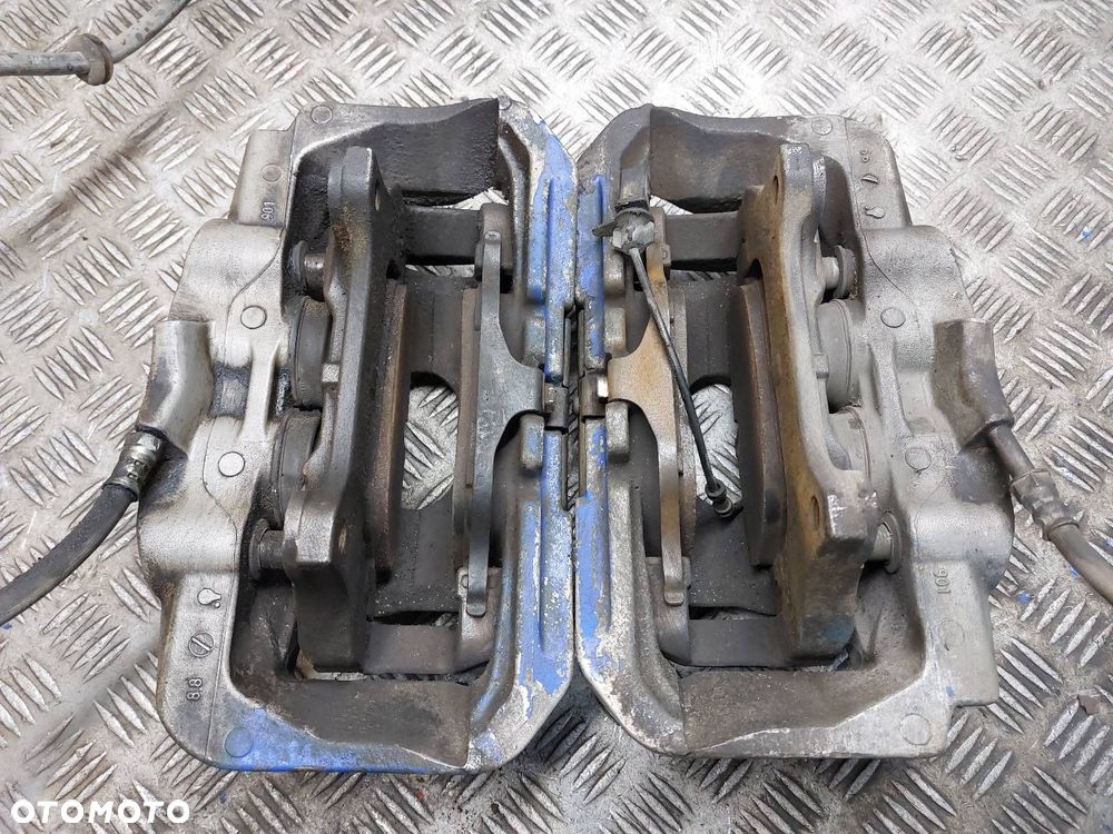 TARCZE HAMULCOWE PRZÓD + KLOCKI + ZACISKI AUDI A7 4G 3.0 TFSI - 8