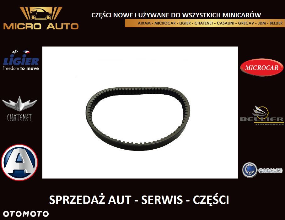 Pasek wariatora Grecav Eke Town Life Ligier XTOO Aixam Microcar Ligier - 1