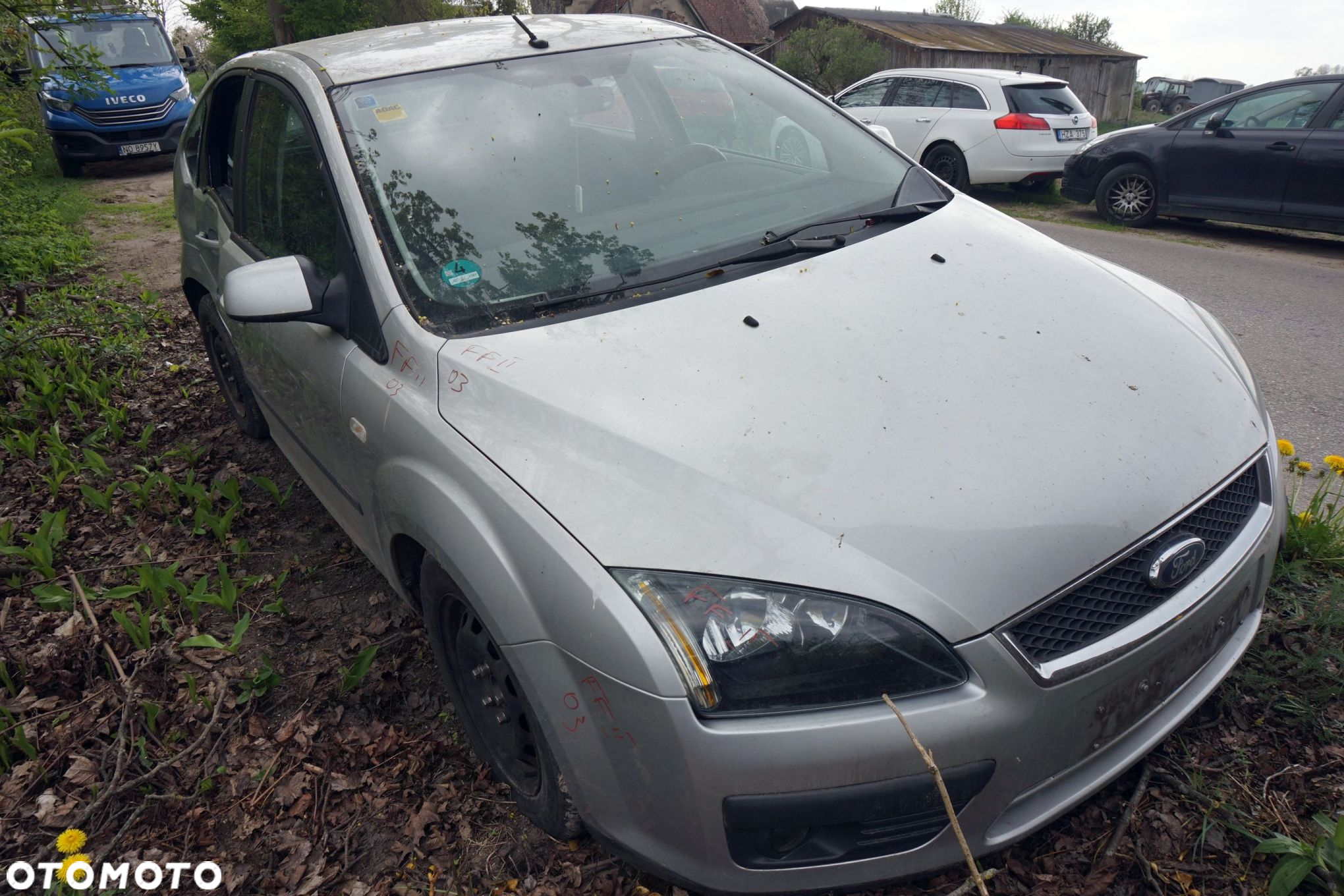 FORD FOCUS II MK2 5D HB O3 1.6 16V KM SREBRNY na części - 7