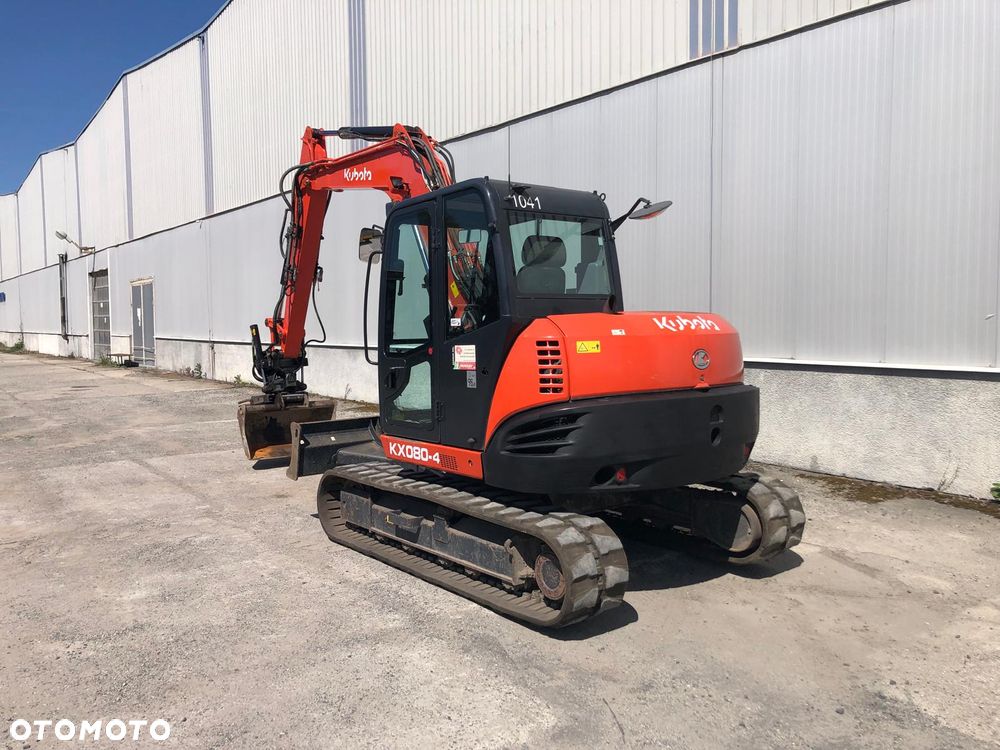 Kubota KX 080-4  Rototilt - 9