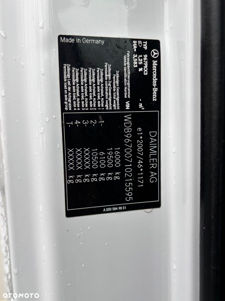 Mercedes-Benz MERCEDES ATEGO1527, 1524,,1523,,,1530,,1224,, 1530 KONTENER FIRANKA CHLODNIA PODWOZIE DO ZABUDOWY KILKA SZTUK - 8