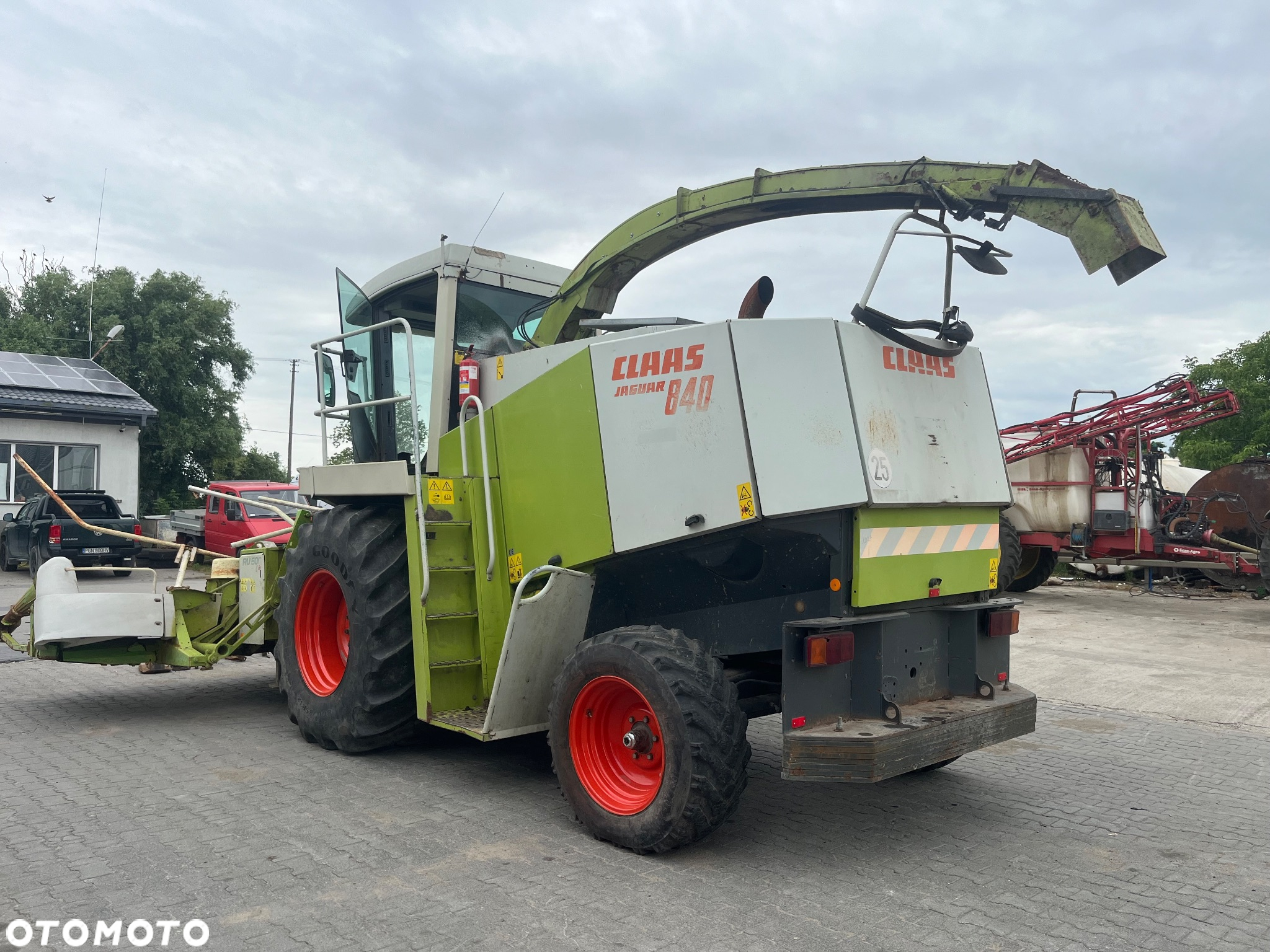Claas Jaguar 840 + RU 600 - 3