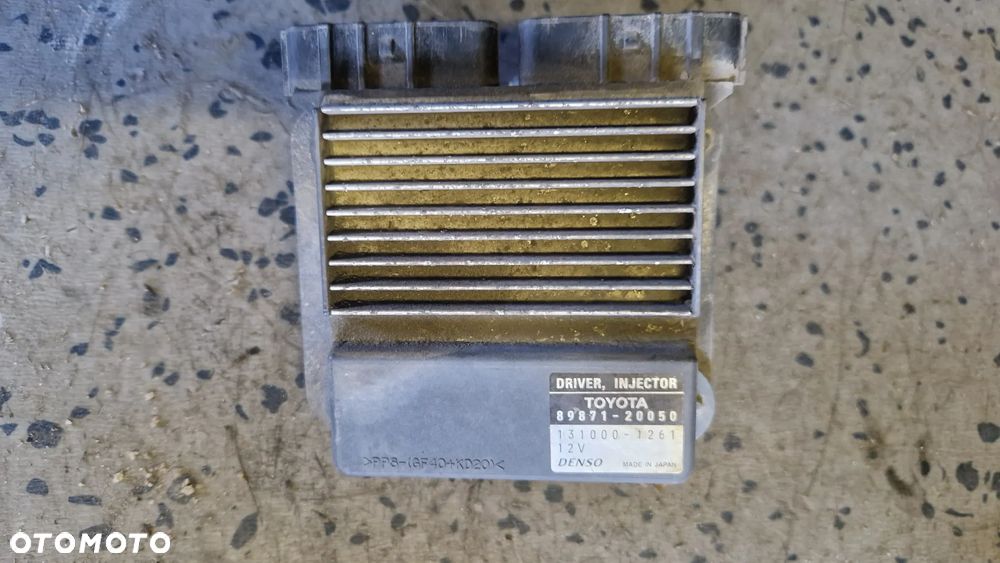 TOYOTA AVENSIS T25 2.0 D4D STEROWNIK WTRYSKIWACZY 89871-20050 - 1